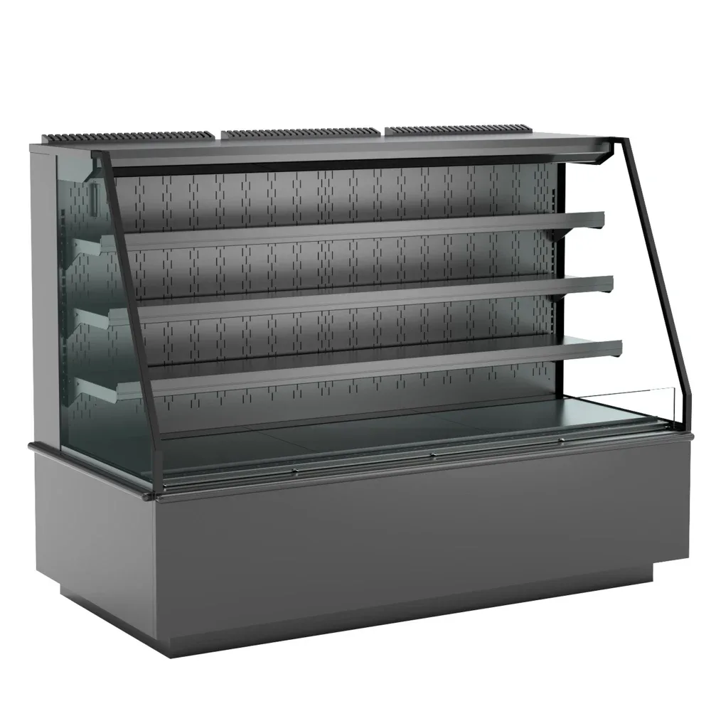 Structural Concepts NM7255RSSA 71 3/4″ Blend® Horizontal Open Air Cooler w/ (4) Levels, 208-240v