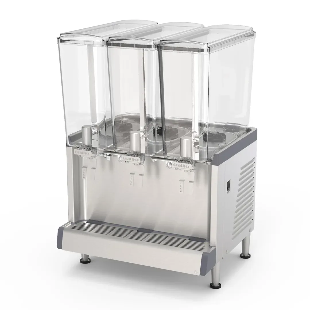 Crathco® CS-3L-16 (BPA FREE) Simplicity® Bubbler® Pre-Mix Cold Beverage Dispenser, 4.75 Gal/each