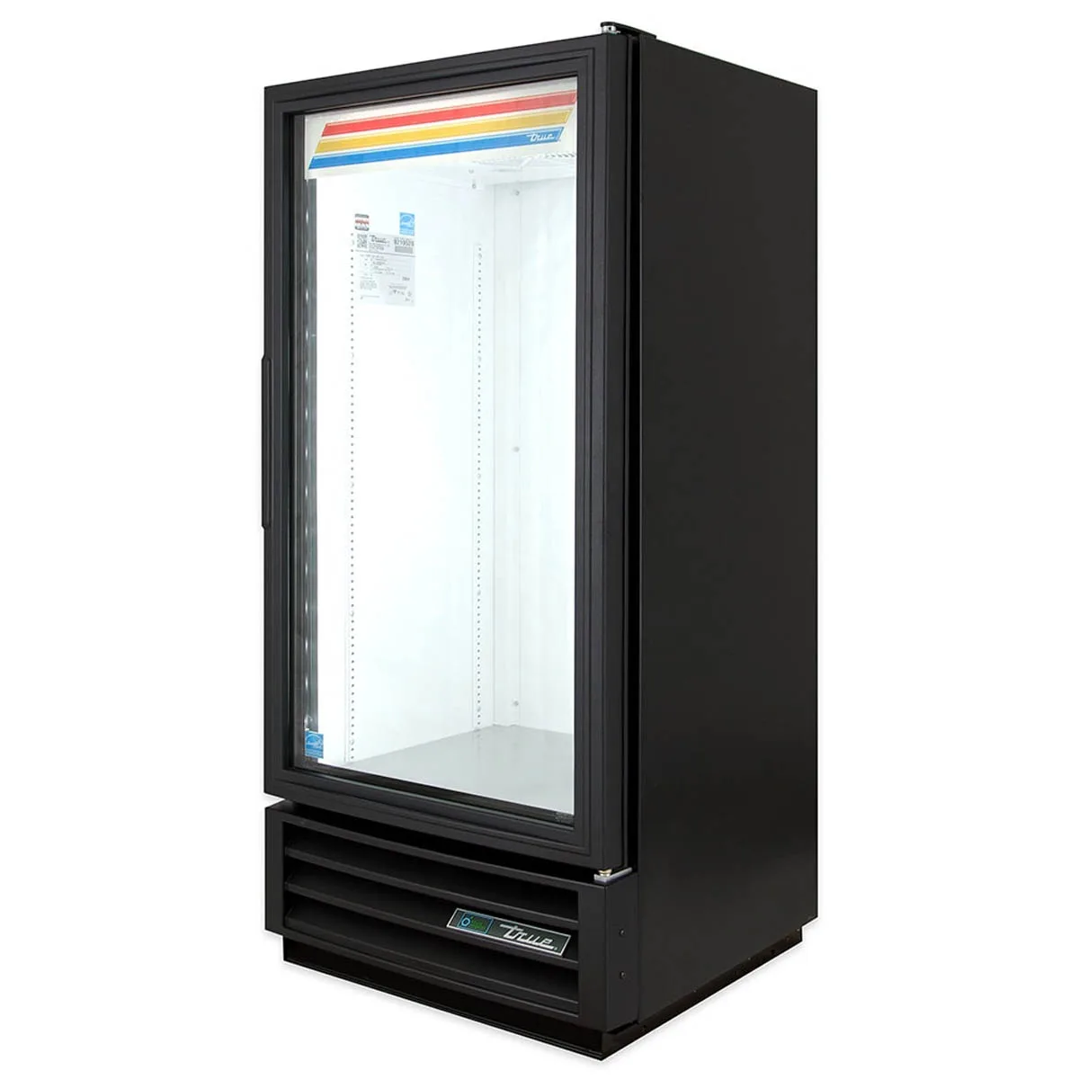 True GDM-10-HC~TSL01 24″ One Glass Swing Door Refrigerated Merchandiser, 10 Cu. Ft.