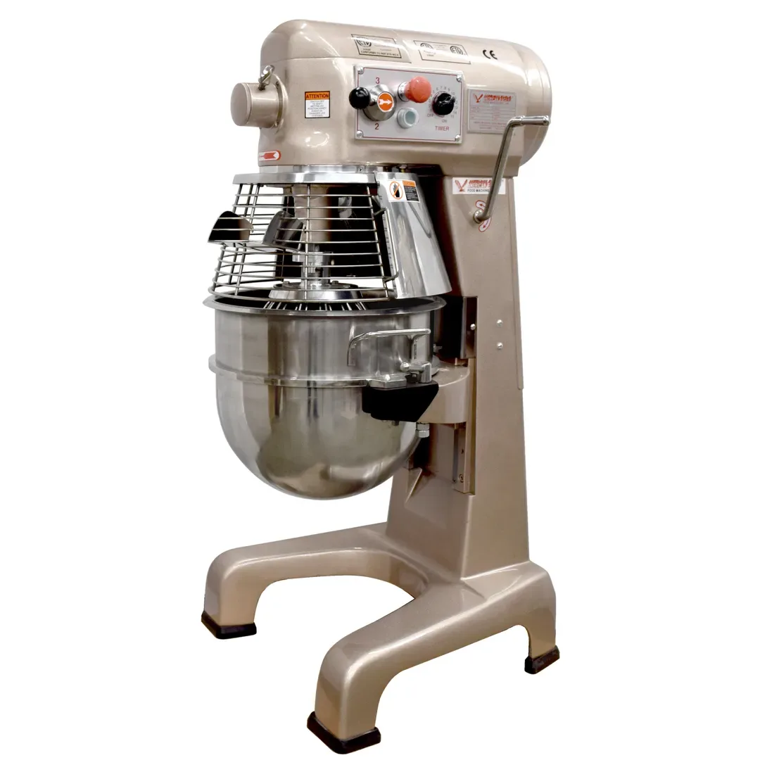American Eagle AEG-30A Floor Model 30 qt Planetary Mixer with Timer, #12 HUB, 3-Speed, 1 hp