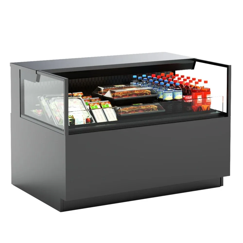 Structural Concepts NR4833RSSV 47 3/4″ Reveal® Horizontal Open Air Cooler w/ (1) Level, 110-120v 2