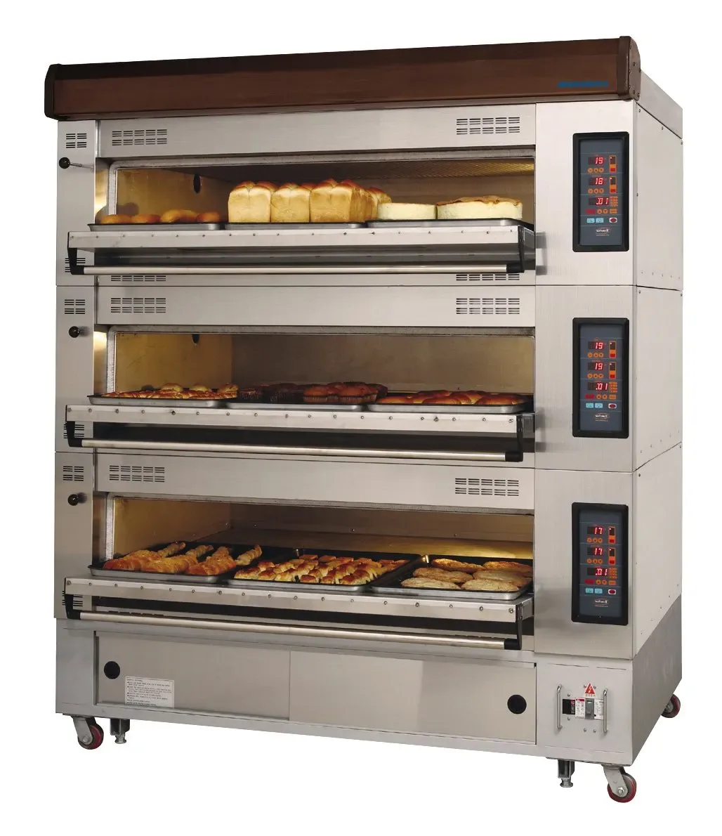 Turbo Air RBDO-23U 55″ Electric Deck Oven, Triple Deck