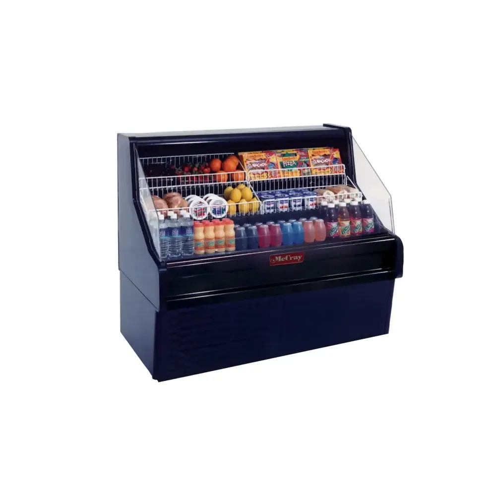 Howard-McCray SC-OS30E-6-B-LED 75″ Impulse Horizontal Open Air Cooler w/ (3) Levels, 115v