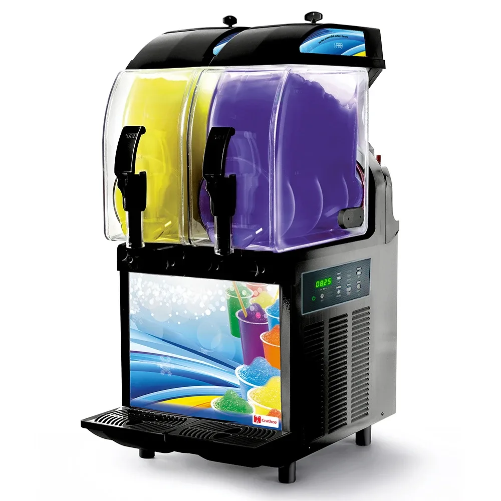 Crathco I-PRO 3M W/ LIGHT 24″ I-PRO Frozen Drink Machine w/ (3) 2 9/10 gal Bowls – 115v 6