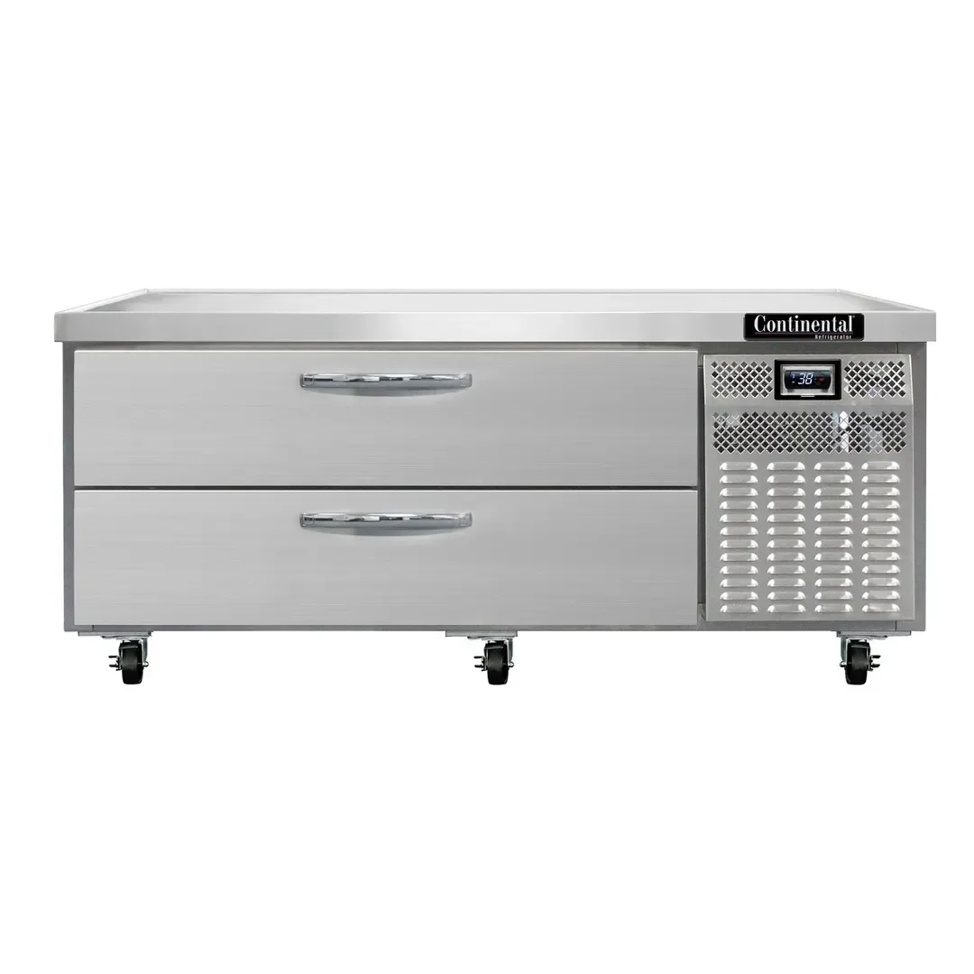 Continental Refrigerator D60GFN 60″ 2 Drawers Freezer Chef Base w/ Marine Edge, 115 V.