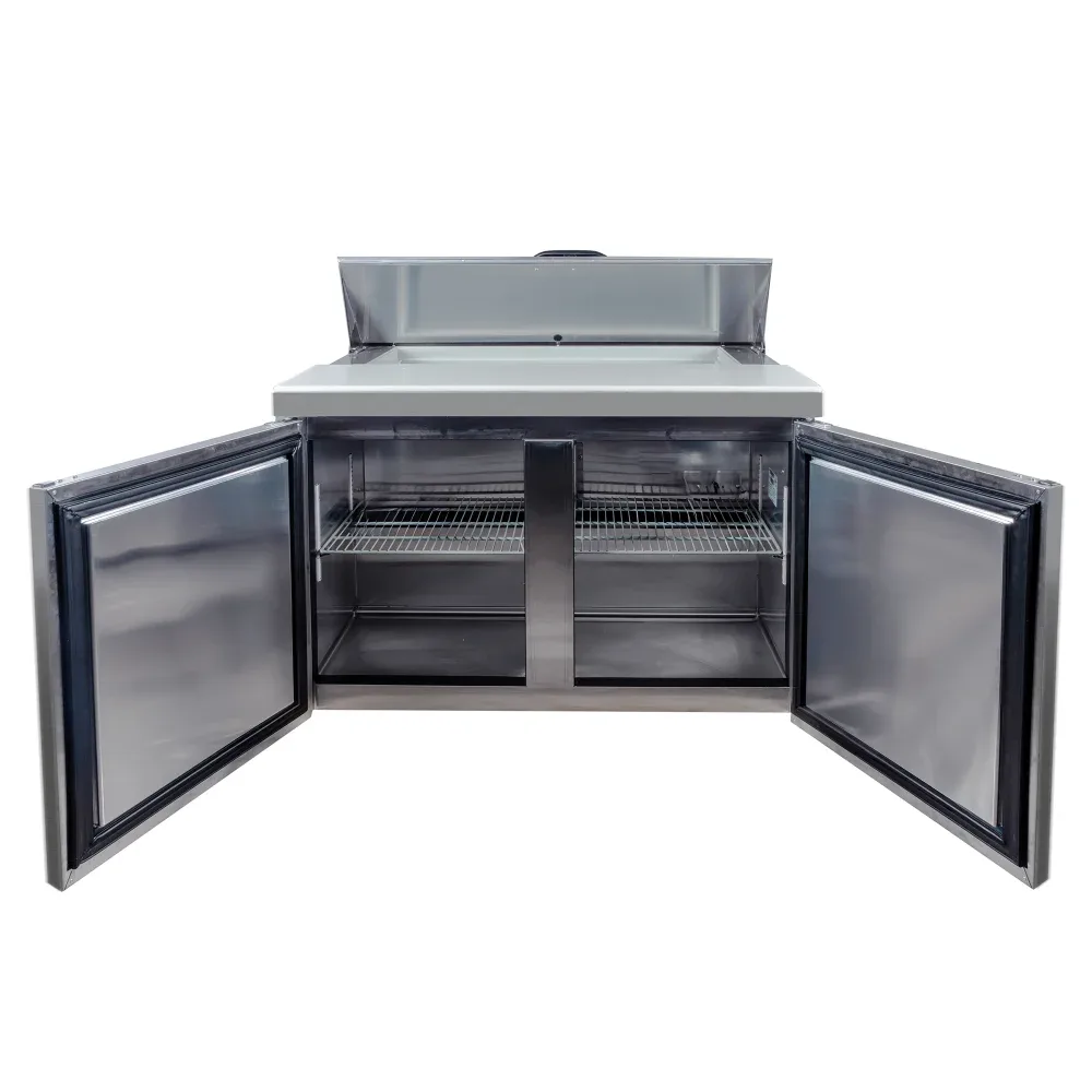 Hoshizaki VSR48A-12 47 3/4″ Valiance® Sandwich/Salad Prep Table w/ Refrigerated Base, 115v 5