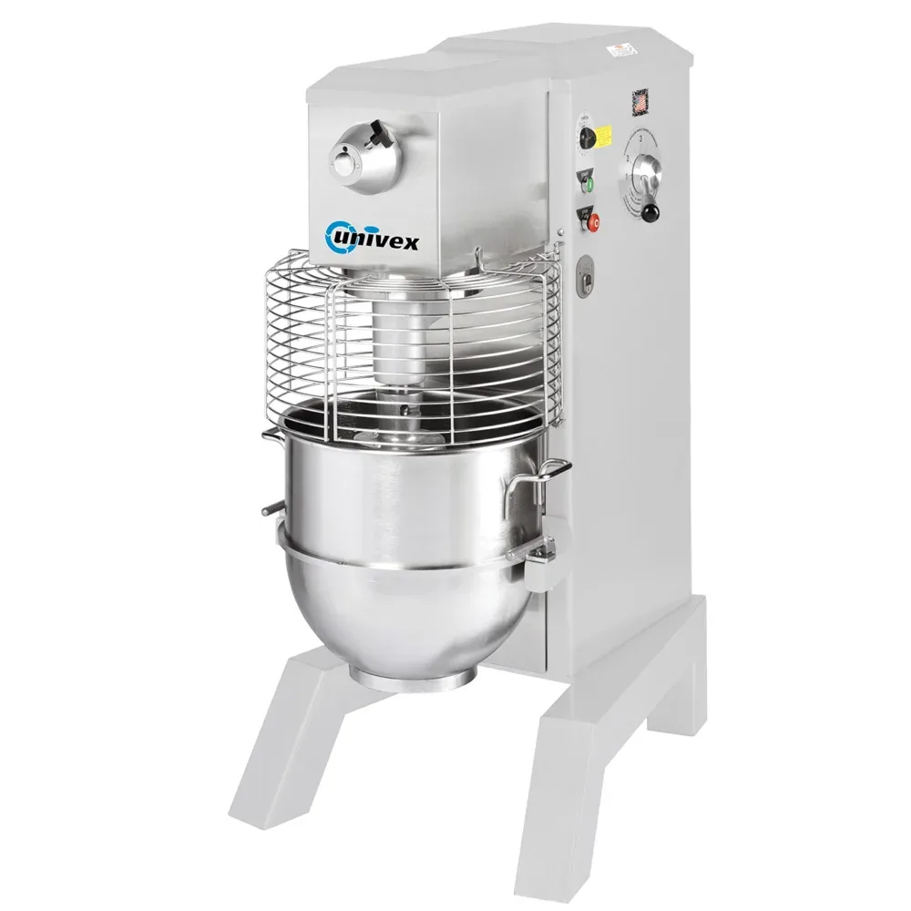 Univex SRM60+-WHT 60 qt Planetary Mixer – Floor Model, 3 HP, Appliance White, 208-240v