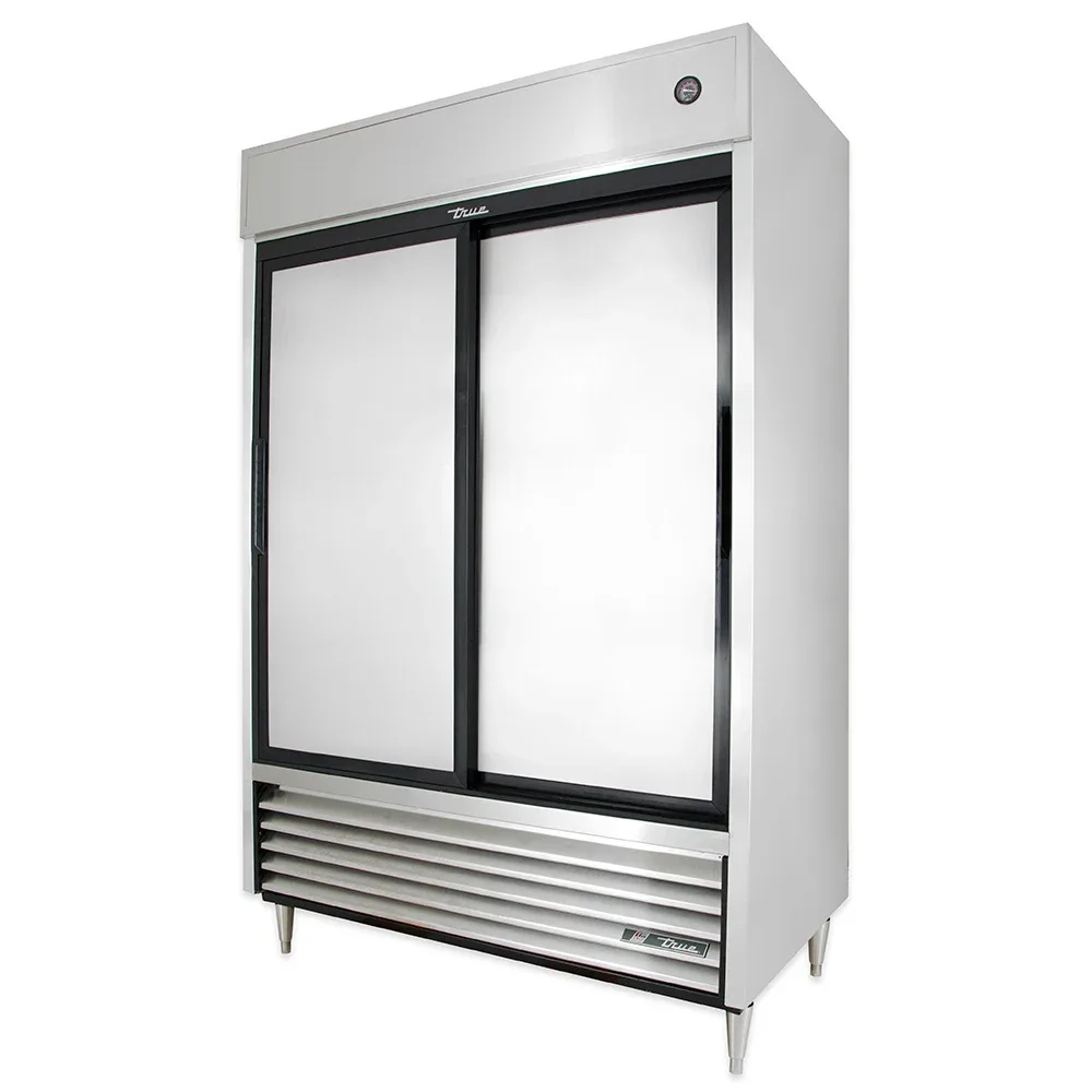 True TSD-47-HC 54 1/10″ Two Section Reach In Refrigerator, (2) Sliding Solid Doors, 115v