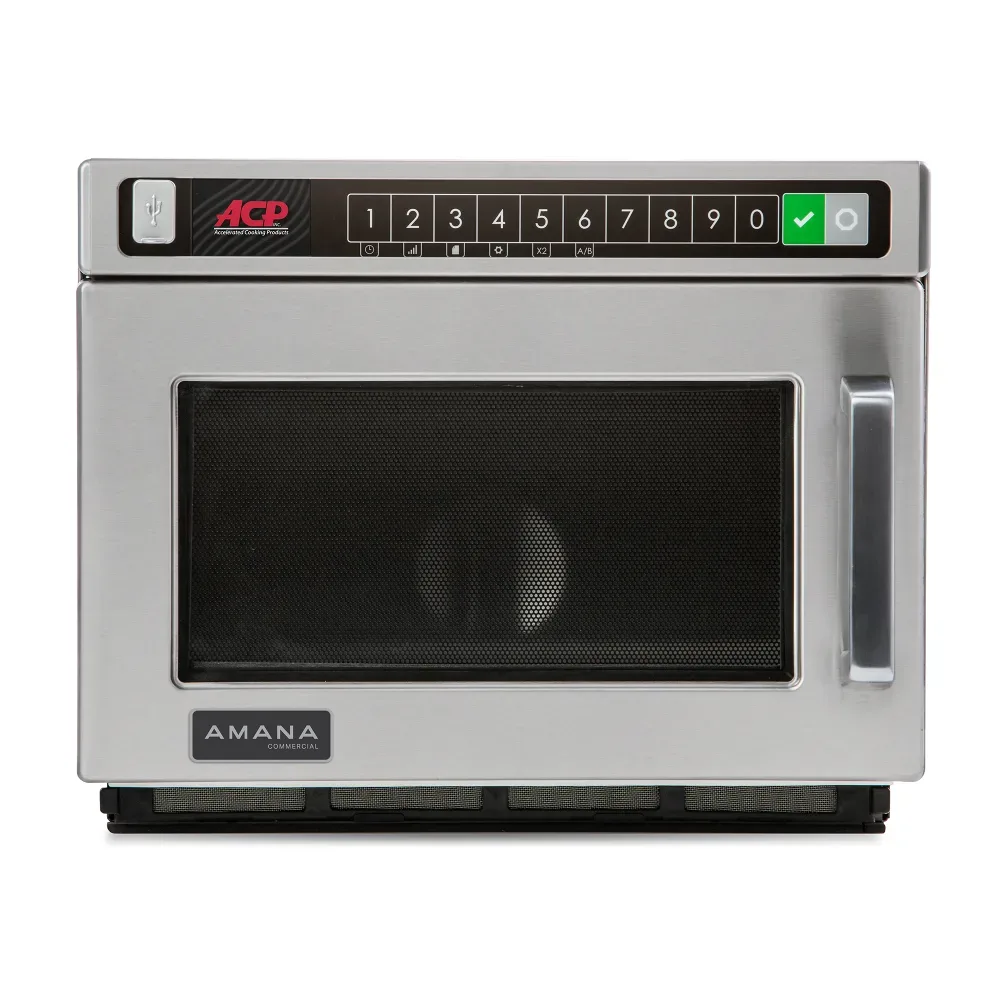 Amana HDC212 2100w Commercial Microwave w/ Touch Pad – 208-240v
