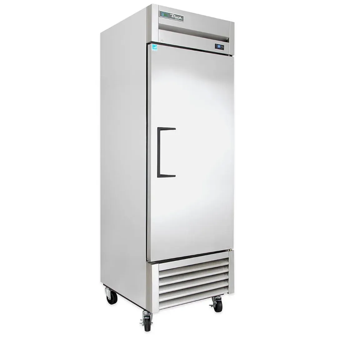 True T-23F-HC 27″ One Section Reach-In Freezer w/ Solid Door, Bottom Mounted, Stainless Steel Front Aluminum Sides 4