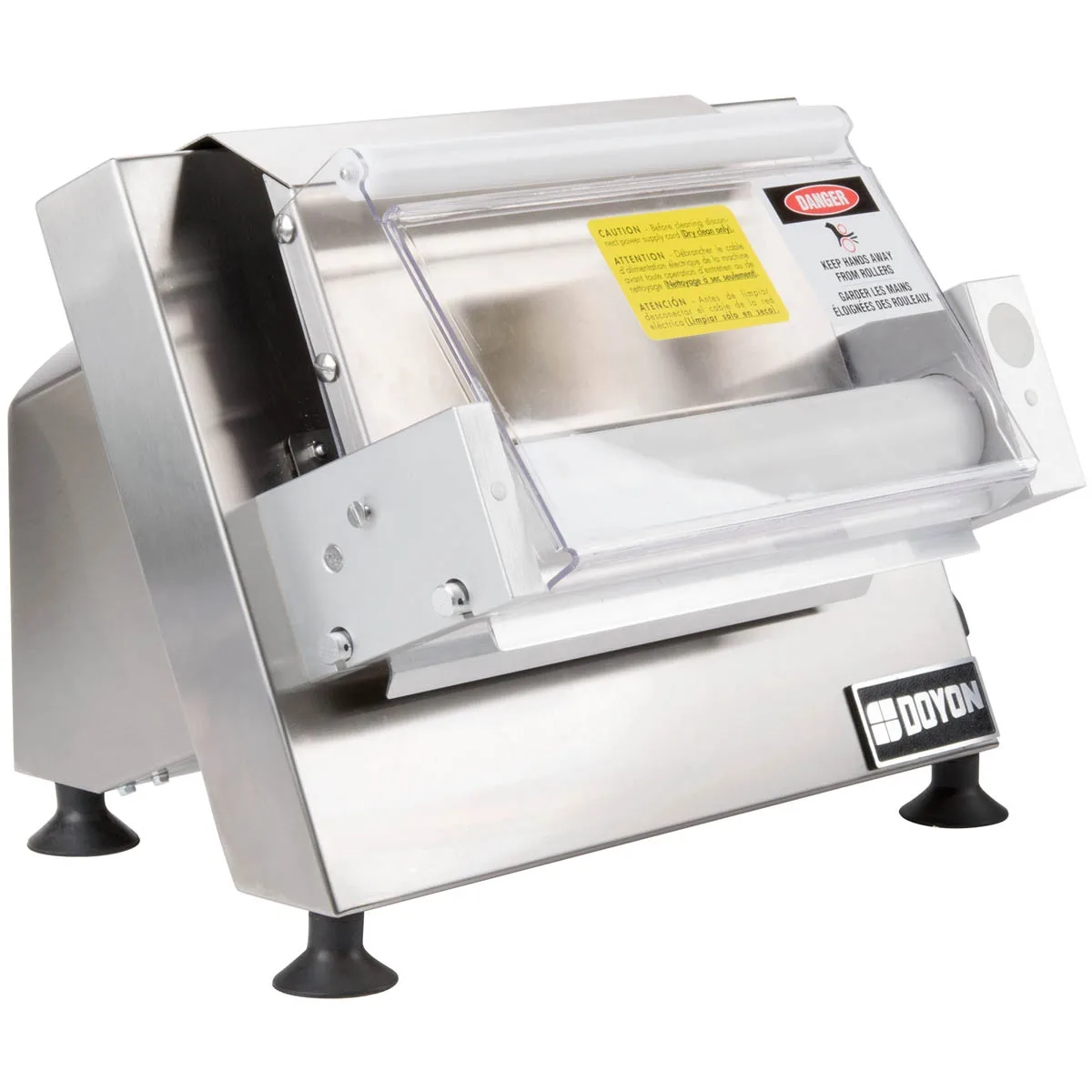 Doyon DL12SP Countertop Single Pass Dough Sheeter, 12″ Horizontal Roller, 1/2 Hp 7