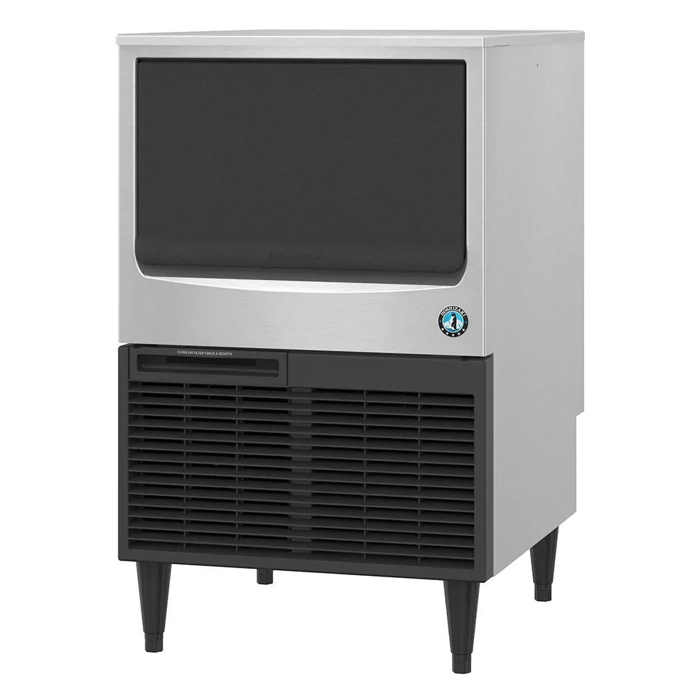 Hoshizaki KM-116BAJ 125 lb Crescent Cube Ice Machine w/ Bin – 53 lb Storage, Air Cooled, 115v