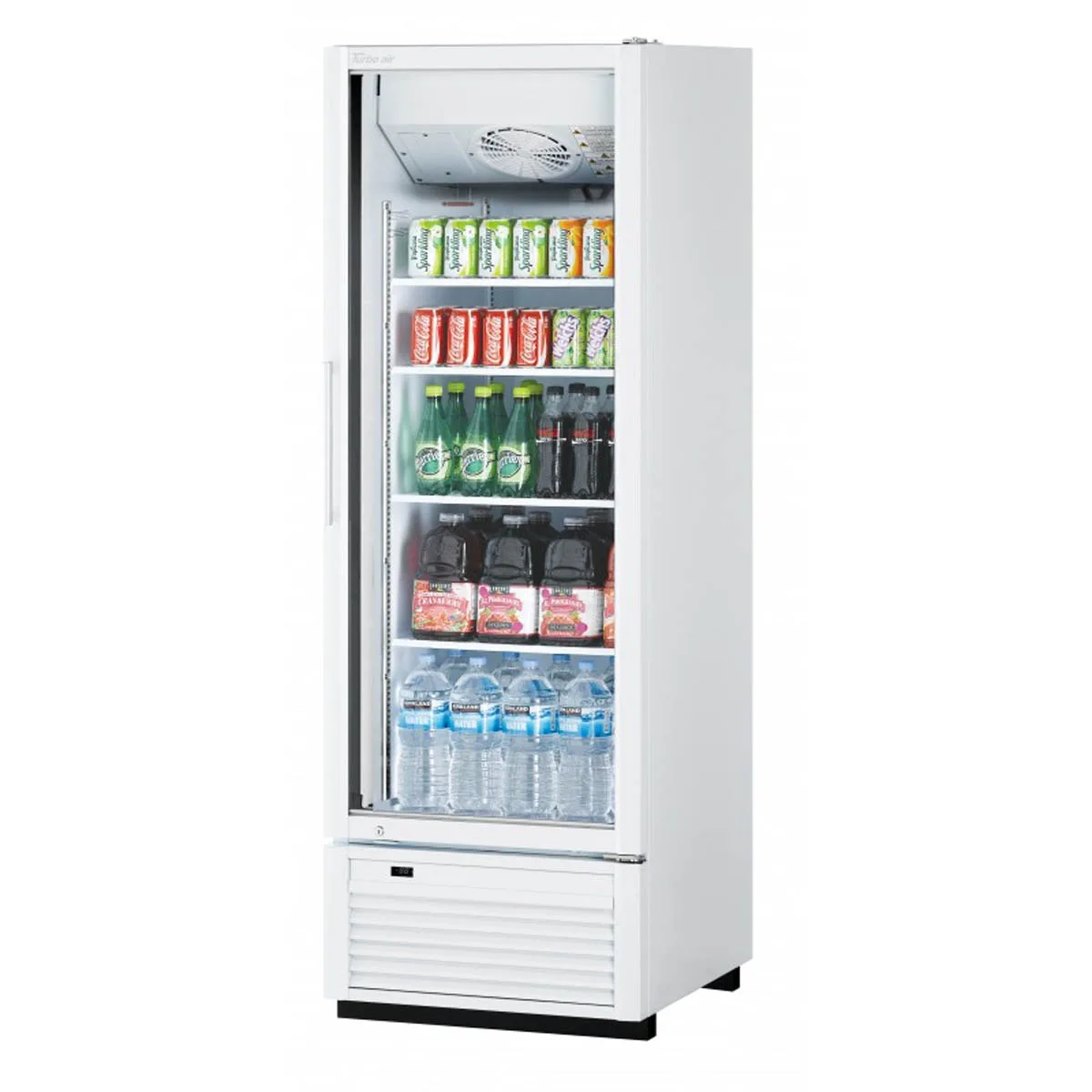 Turbo Air TGM-23SDH-N6 27″ 1-Section Deluxe Merchandiser Refrigerator w/ Glass Door, 19 cu. ft.