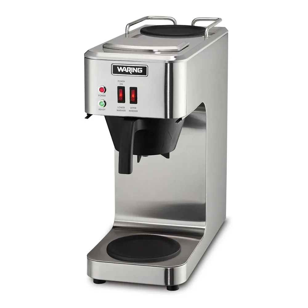 Waring WCM50 Medium Volume Decanter Coffee Maker – Pourover, 3 gal/hr, 120v