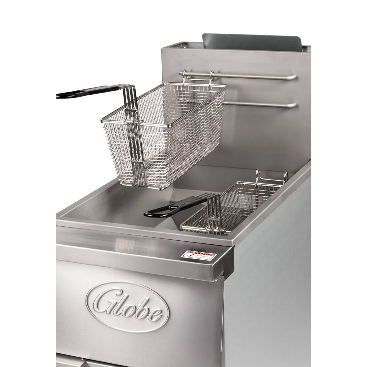 Globe GFF35G Gas Fryer – (1) 35 lb Vat, Floor Model 3