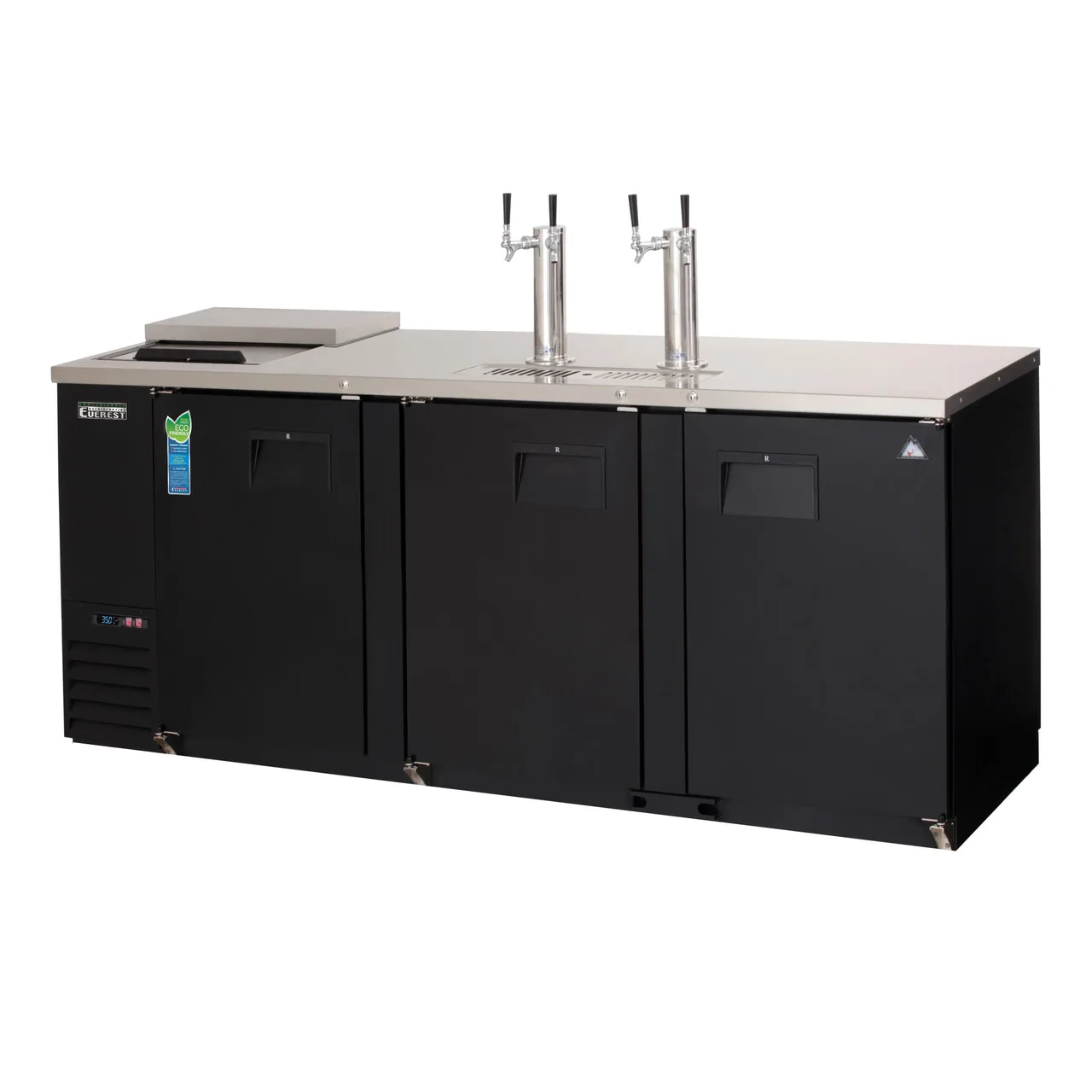 Everest EBD4-CT 89″ Club Top Direct Draw Keg Refrigerator, 4 Keg