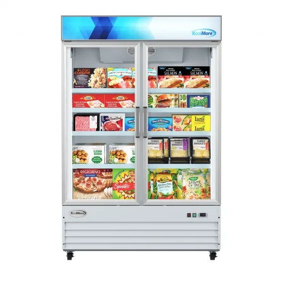Koolmore MDF-2GD-45C-WH Merchandiser Freezer