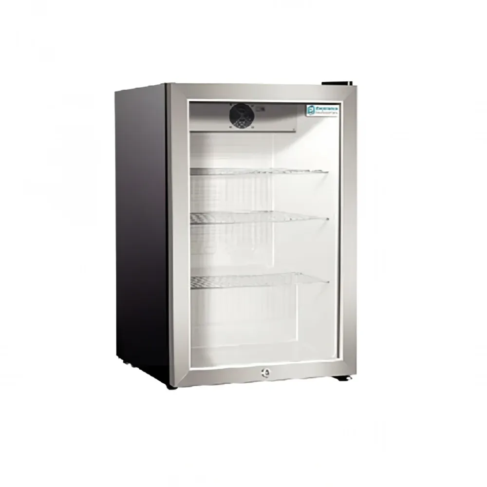 Excellence Industries 19″ Countertop Refrigerator w/ Front Access – Swing Door, Black, 115v