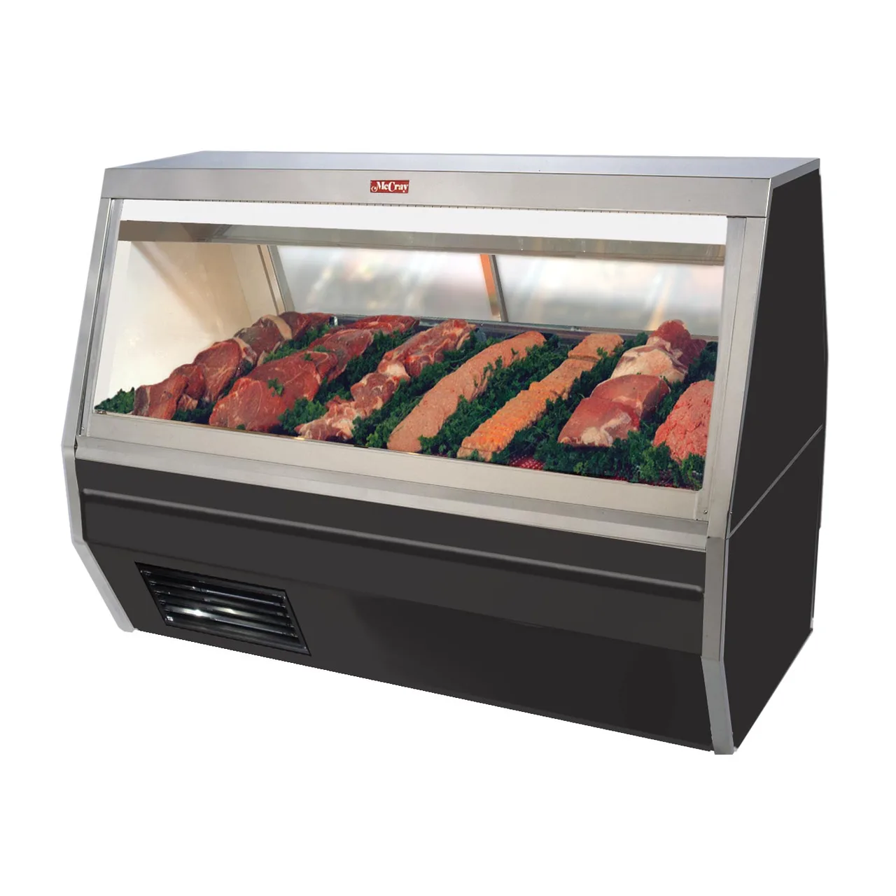 Howard-McCray SC-CMS35-12-BE-LED 143″ Double Duty Flat Refrigerated Meat Display Case
