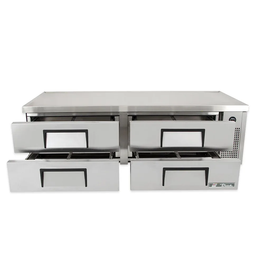 True TRCB-72-HC 72 5/16″ Chef Base w/ (4) Drawers – 115v