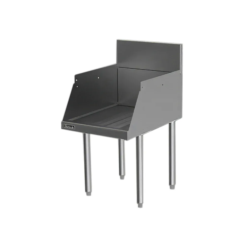 Perlick TS18DD 18-in Underbar Drop-Down Drainboard w/ Embossed Top, Stainless