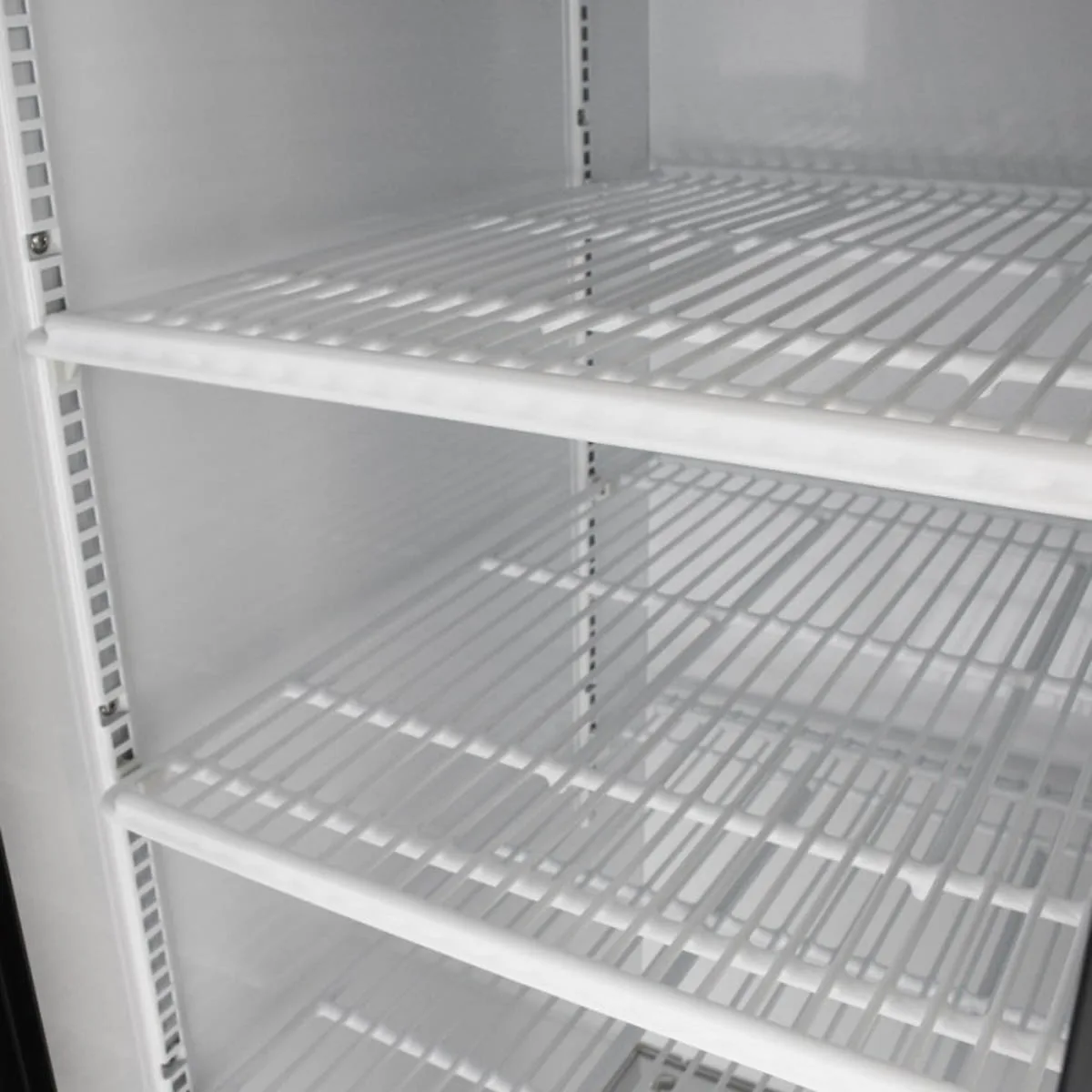 Turbo Air TGM-35R-N 41″ 2-Section Merchandiser Refrigerator w/ Sliding Glass Door, White, 29.27 cu. ft. 6