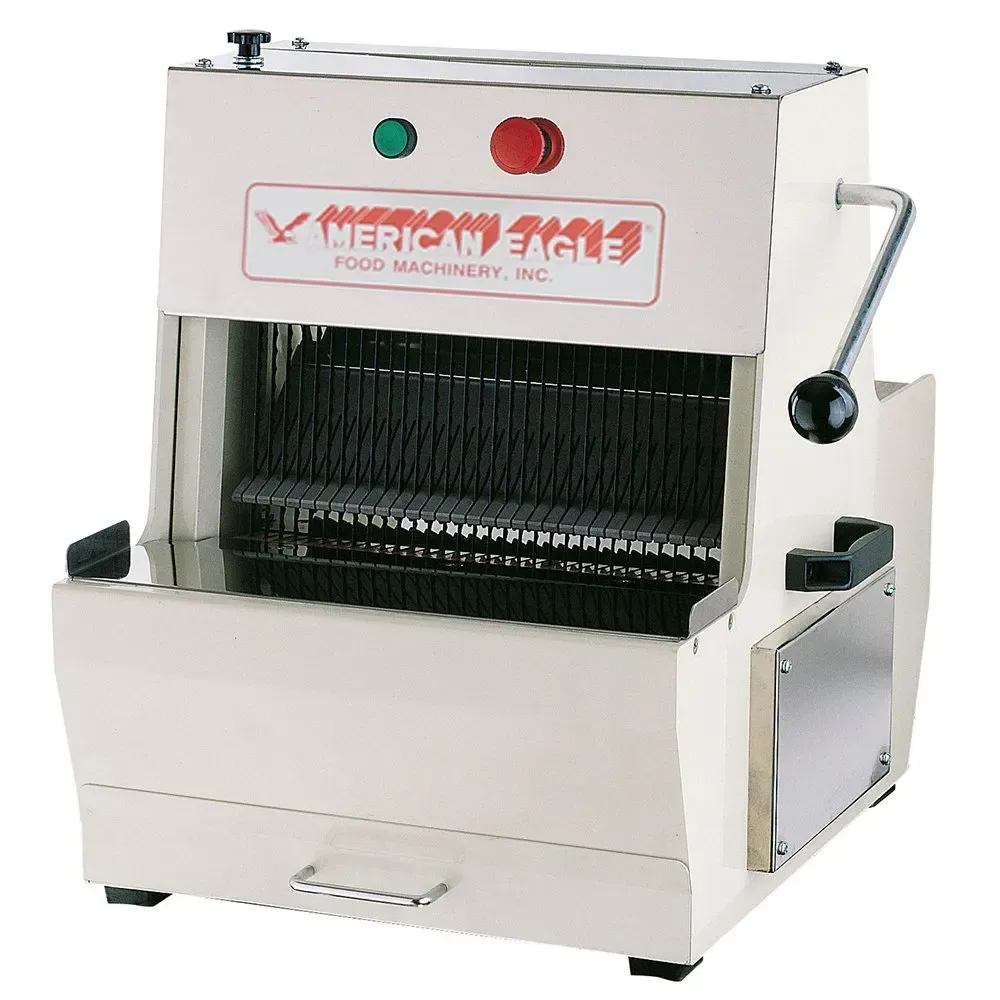 American Eagle AE-BS02-3/8 Countertop Bread Slicer, Automatic Controls, 3/8″ Slices