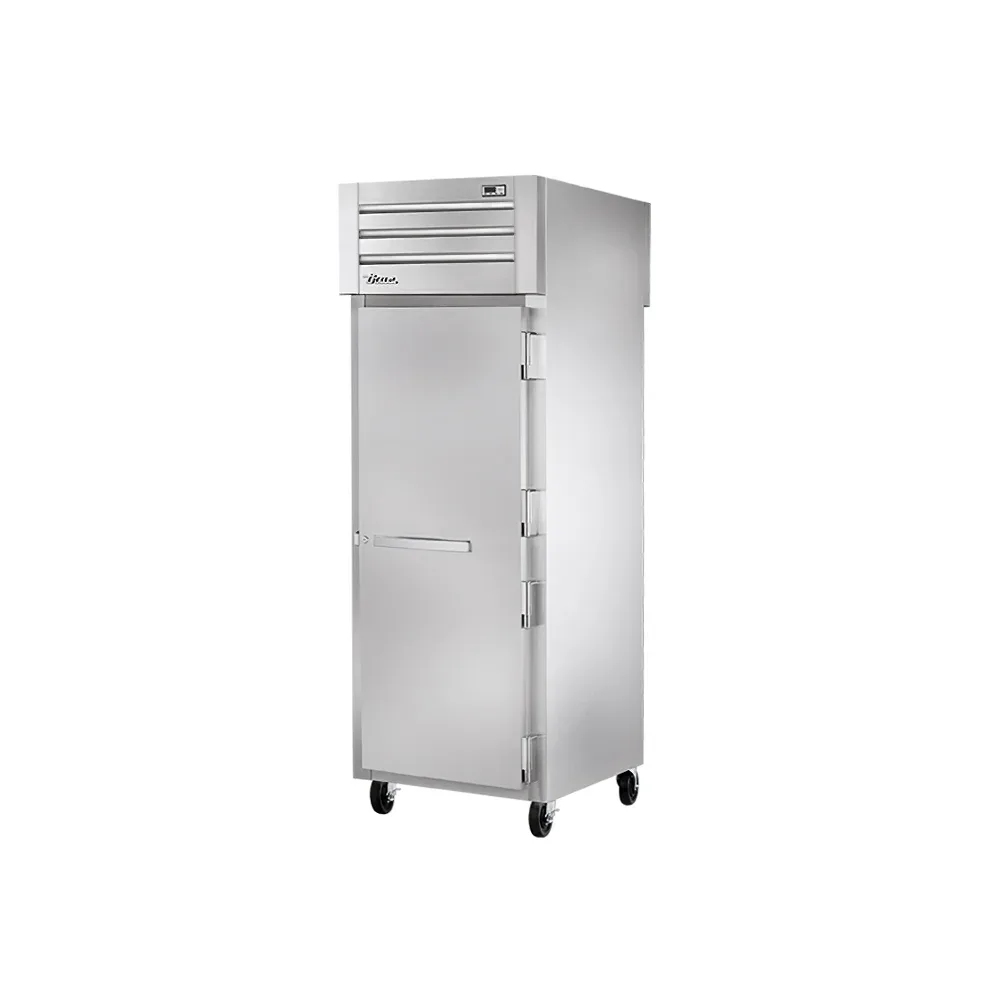 True STA1RPT-1S-1S-HC 27 1/2″ One Section Pass Thru Refrigerator, (2) Right Hinge Solid Doors, 115v