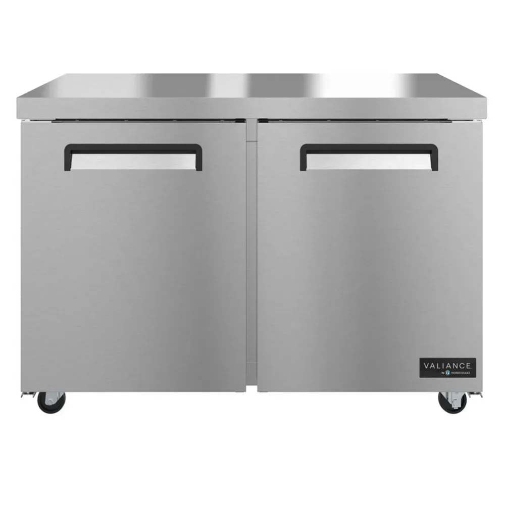 Hoshizaki VUF48A 47 3/4″ Valiance® Undercounter Freezer w/ (2) Sections & (2) Doors, 115v 3