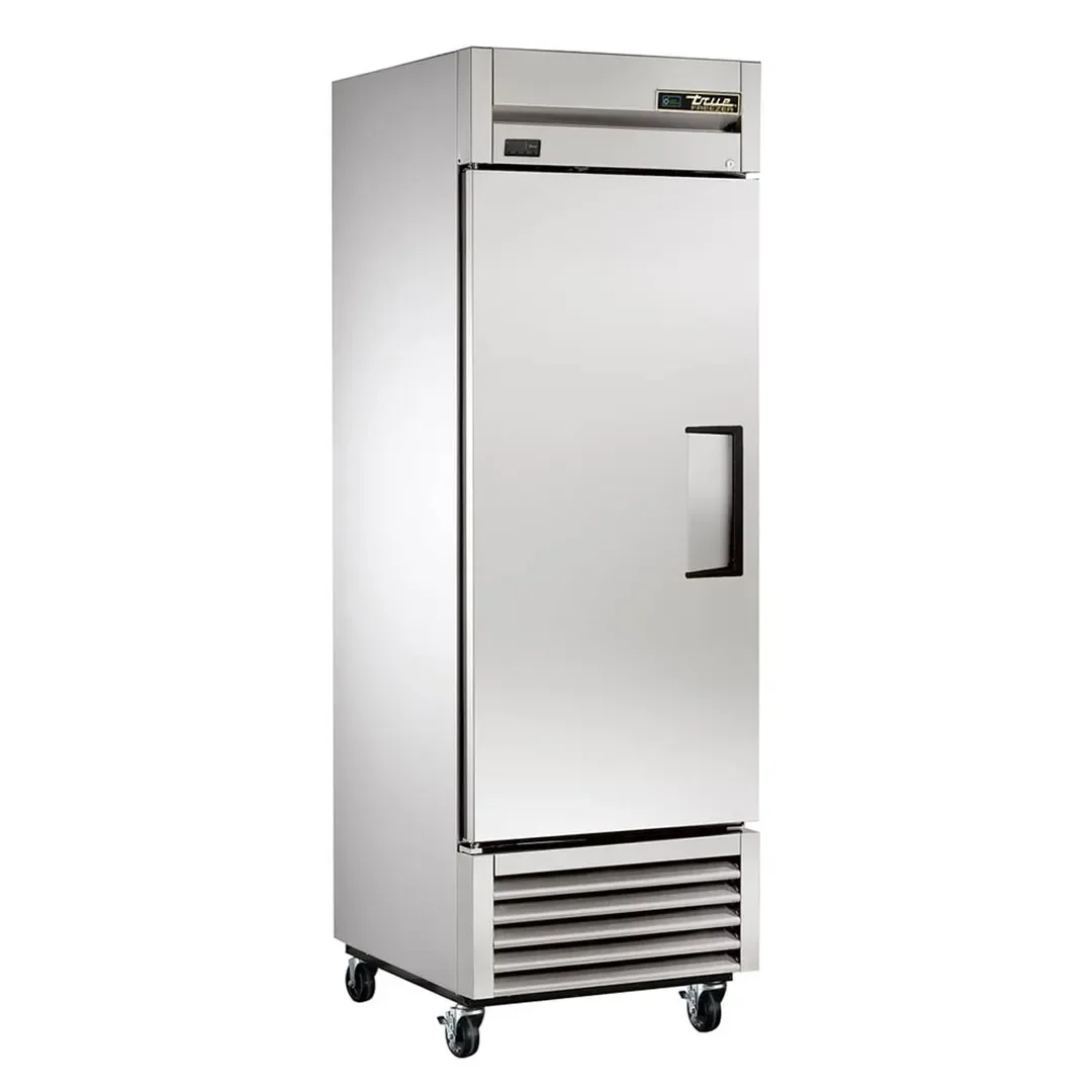 True T-23F-HC 27″ One Section Reach-In Freezer w/ Solid Door, Bottom Mounted, Stainless Steel Front Aluminum Sides 2