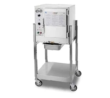 AccuTemp S34803D110 SGL Electric Convection Steamer w/ 1 Compartment, Boilerless, Floor