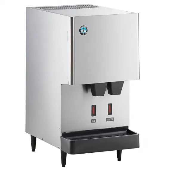 Hoshizaki DCM-271BAH-OS 257 lb Touchless Countertop Water & Nugget Ice Dispenser – 10 lb Storage, Cup Fill, 115v