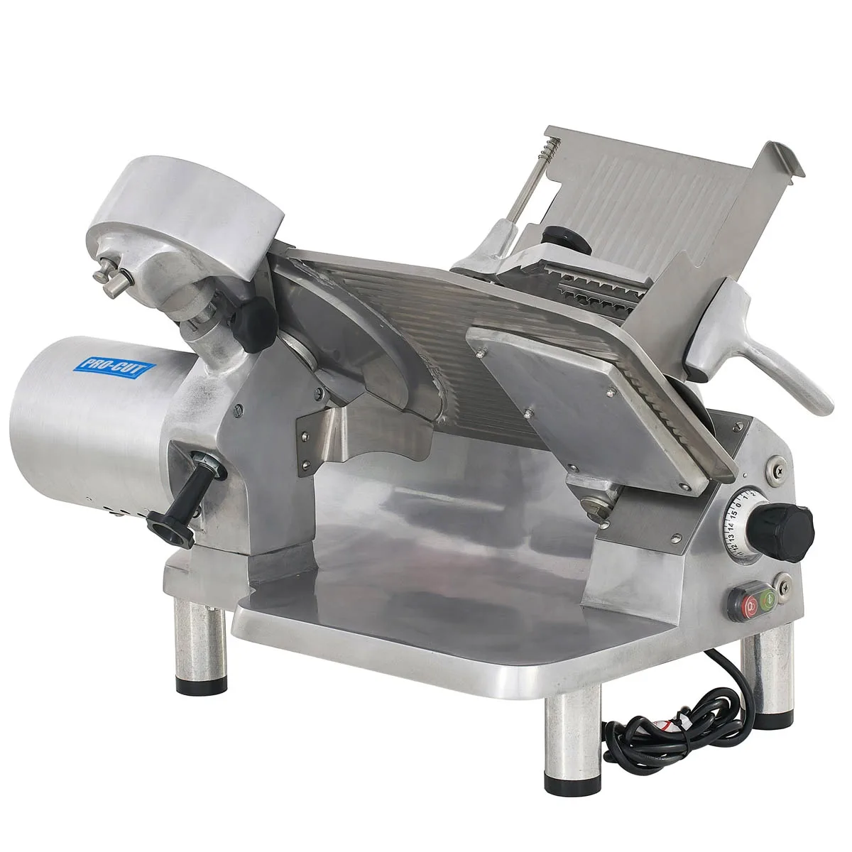 Pro-Cut KMS-13 Manual Feed Meat Slicer with 13″ Blade, 1.5″ Slice, Gear-Driven 4