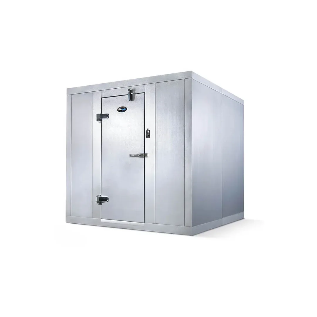 AmeriKooler QC080877**NBRC-448A 8′ x 8′ Indoor Quick Ship Walk-In Cooler without Floor, Remote