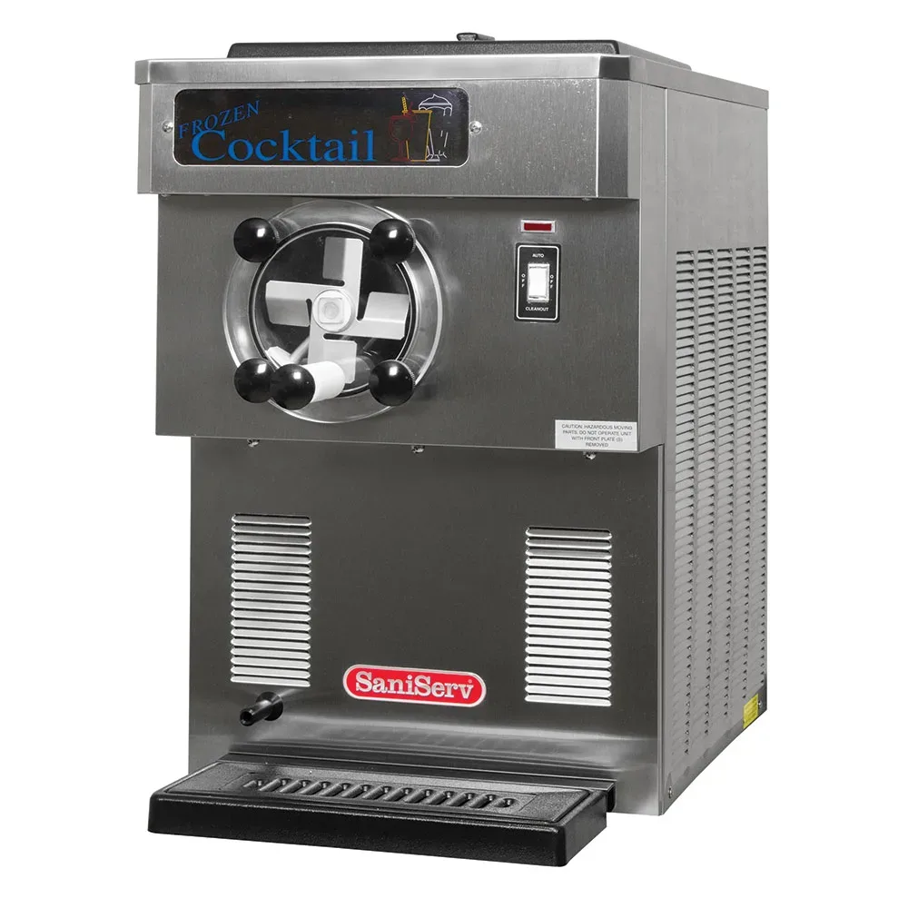 Saniserv 704 Margarita Machine – Single, Countertop, 358 Servings/hr., Air Cooled, 208/230v/3ph