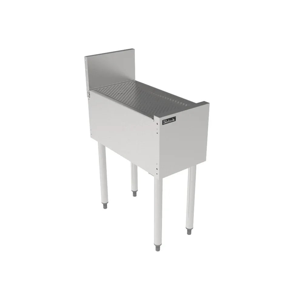 Perlick TSF12DB Underbar Freestanding Drainboard – 6″ Backsplash, 12″ x 24″ 2