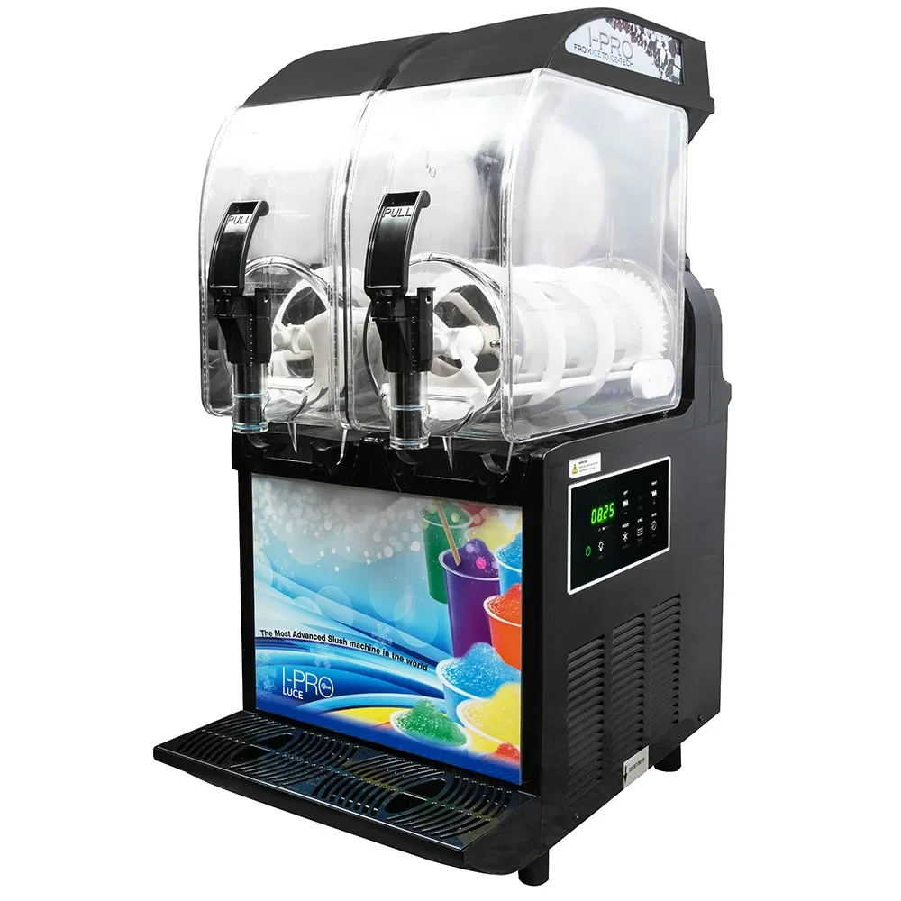 Crathco I-PRO 2M W/LIGHT 16″ I-PRO Frozen Drink Machine w/ (2) 2 9/10 gal Bowls – 115v