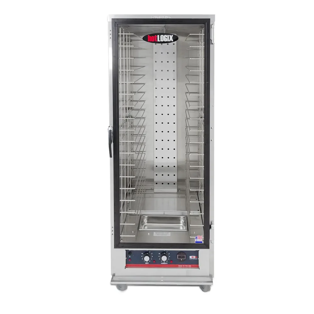 Carter-Hoffmann HL2-18 Full Height Non-Insulated Mobile Heated Cabinet w/ (18) Pan Capacity, 120v 6