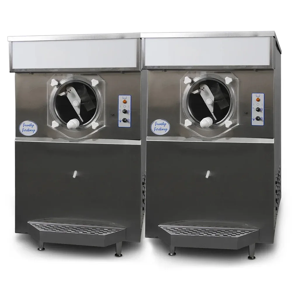 Frosty Factory 115R 3/1 Margarita Machine – (3) Single, Countertop, 960 Servings/hr., Remote Cooled, 115v