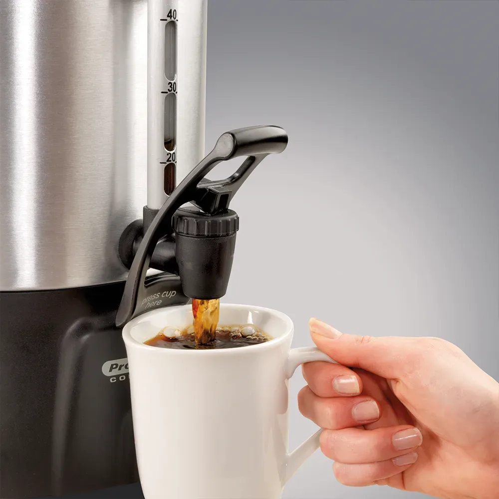 Proctor Silex 45060R 2 17/50 gal Coffee Urn w/ Dual Heaters & Tall Base, 120v 3