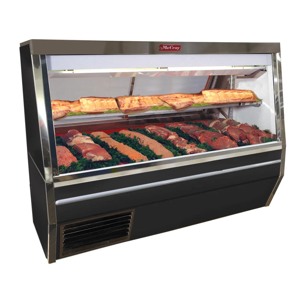 Howard-McCray SC-CMS34N-4-BE-LED 48″ Double Duty Flat Refrigerated Meat Display Case