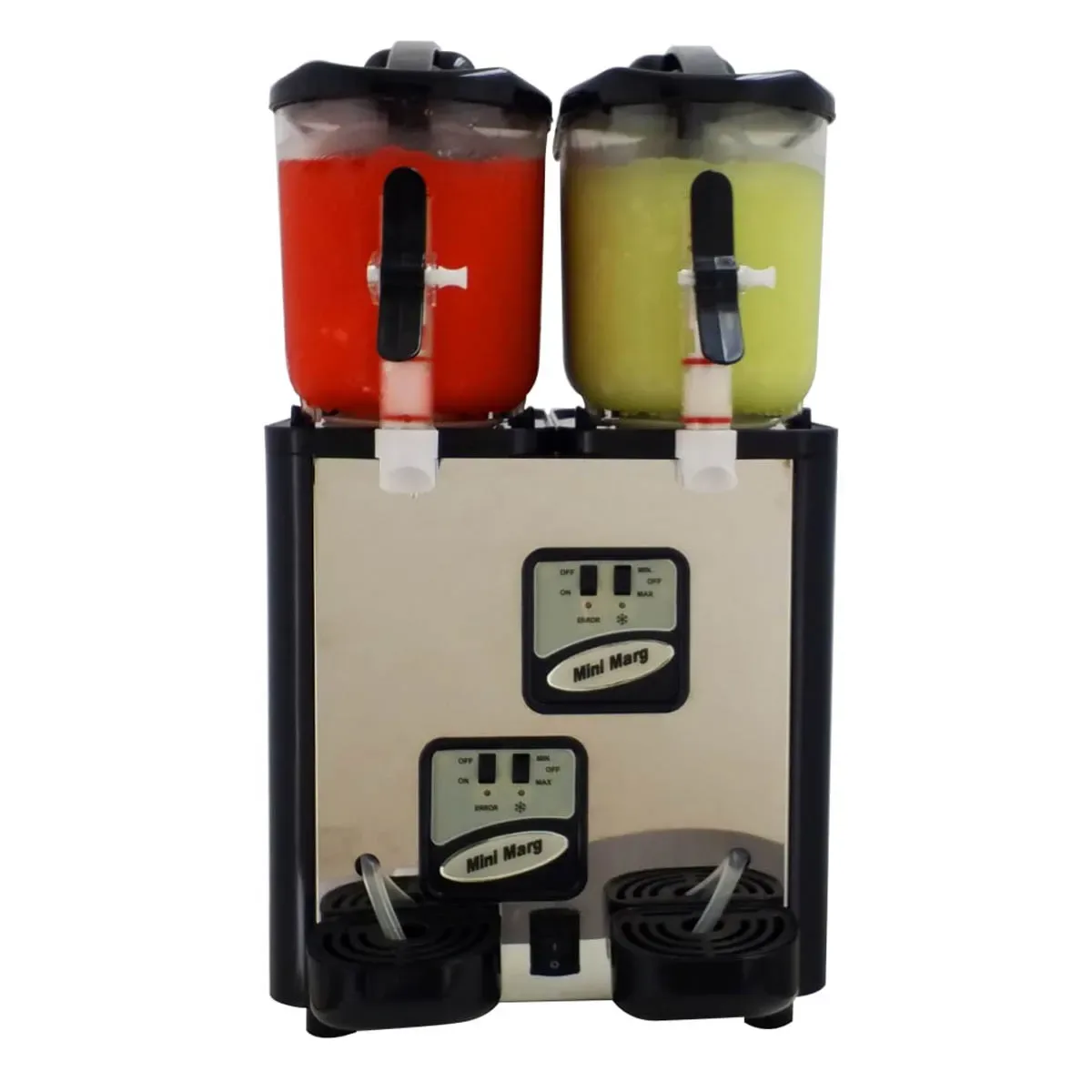 Donper USA XC212 Bowl Type Residential Frozen Slushy & Granita Beverage Machine w/1.6 gal – Double