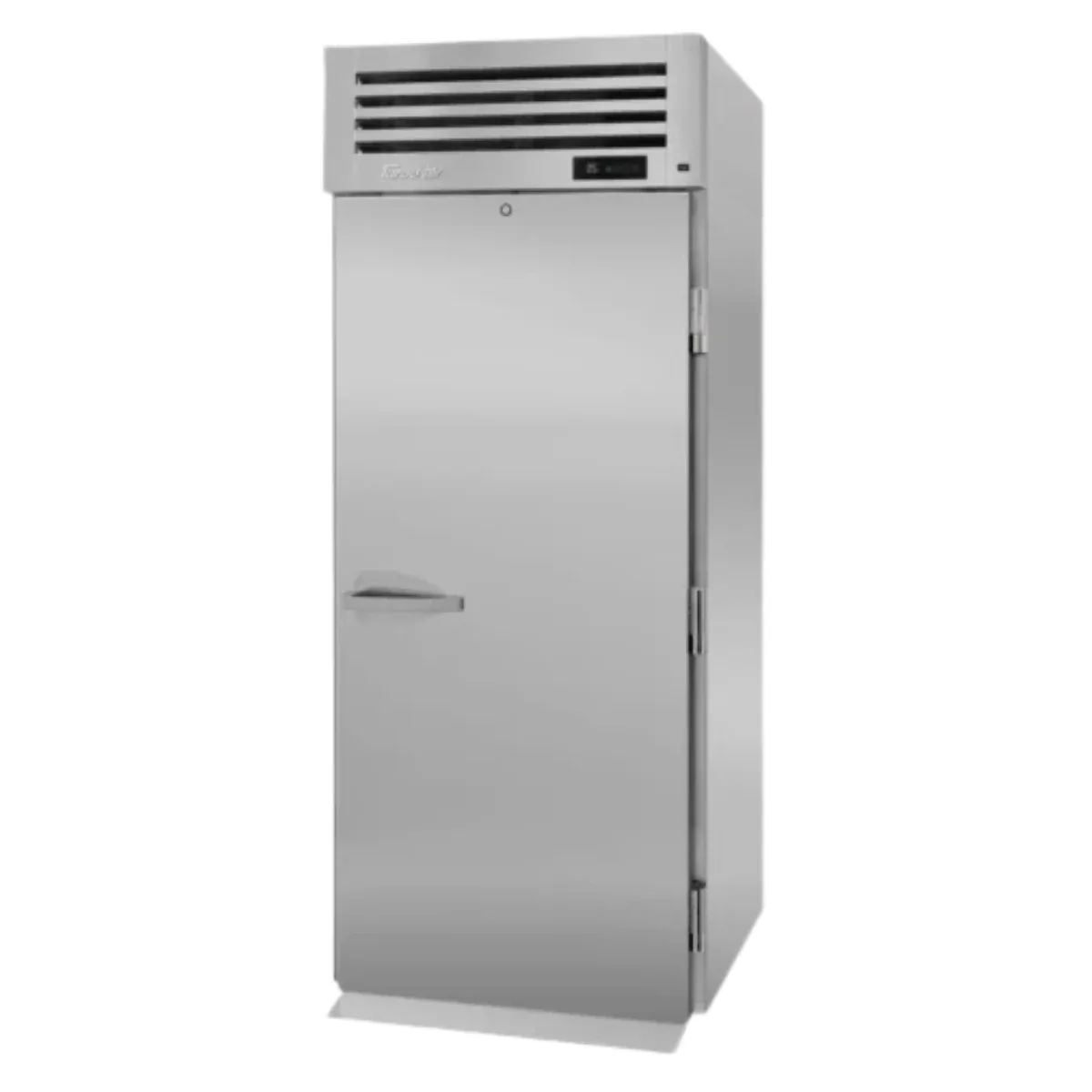 Turbo Air PRO-26R-RI-N-SH 34″ One Section Solid Door Roll-In Refrigerator w/ Shelves, Self-Contained, Stainless Steel, 40 cu. ft.