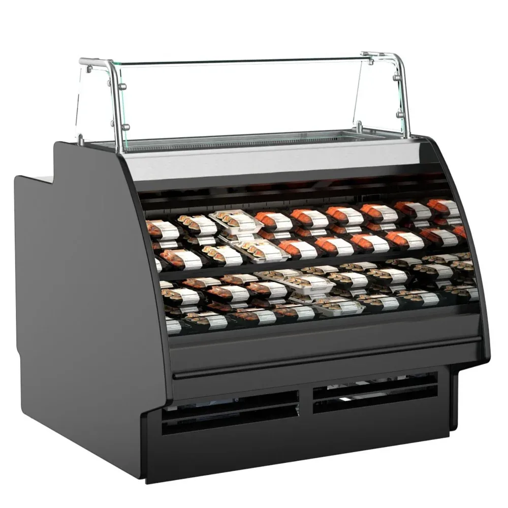 Structural Concepts GP441RR 51″ Fusion® Horizontal Open Air Cooler w/ (2) Levels, 110-120v 2