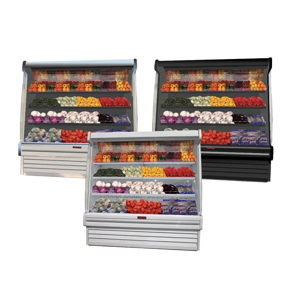Howard-McCray SC-OP35E-4S-LED 51″ Vertical Produce Open Air Cooler w/ (3) Levels, 115/208-230v 2