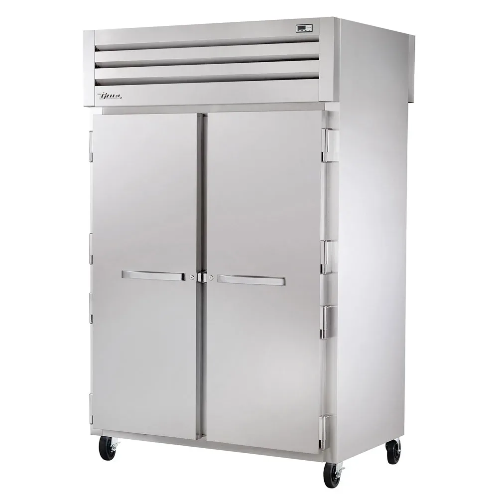 True STA2F-2S-HC 52″ Two Section Reach In Freezer, (2) Solid Door, 115v