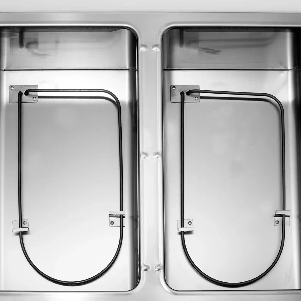 BevLes BVST-2-120 30″ Hot Steam Table w/ (2) Wells & Undershelf, 120v 2