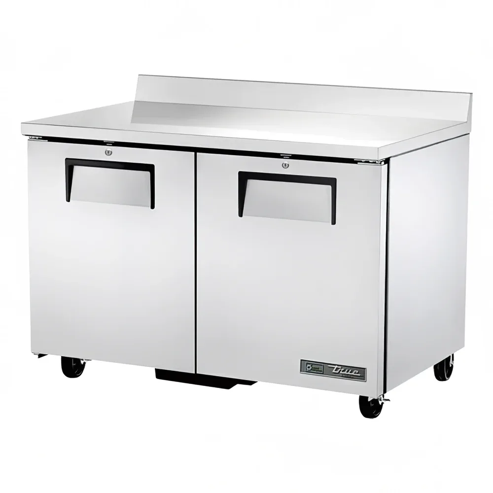 True TWT-48F-HC 48 1/2″ W Worktop Freezer w/ (2) Sections & (2) Doors, 115v
