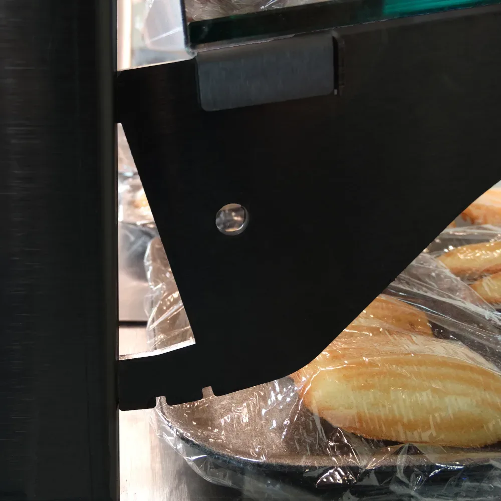 Structural Concepts CGSV4522 45″ Self Service Ambient Bakery Case w/ Straight Glass – (3) Levels, 110-120v 2