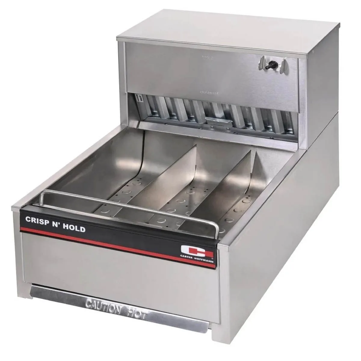 Carter-Hoffmann CNH18 18″ Crisp N Hold Fry Warmer Dump Station – Underburner, 120v 3